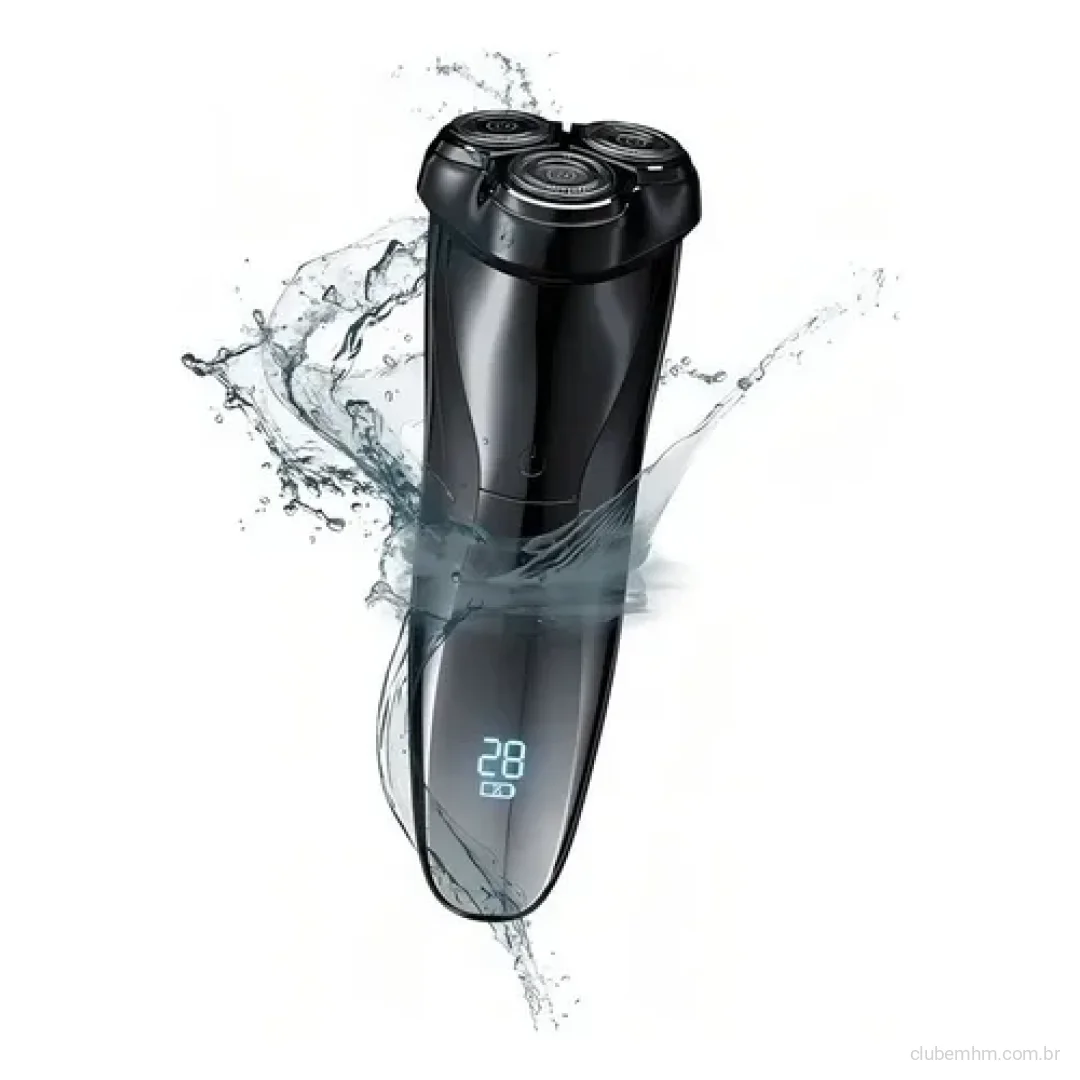 Barbeador Elétrico Portátil Enchen Blackstone 3 3D IPX7 USB-C