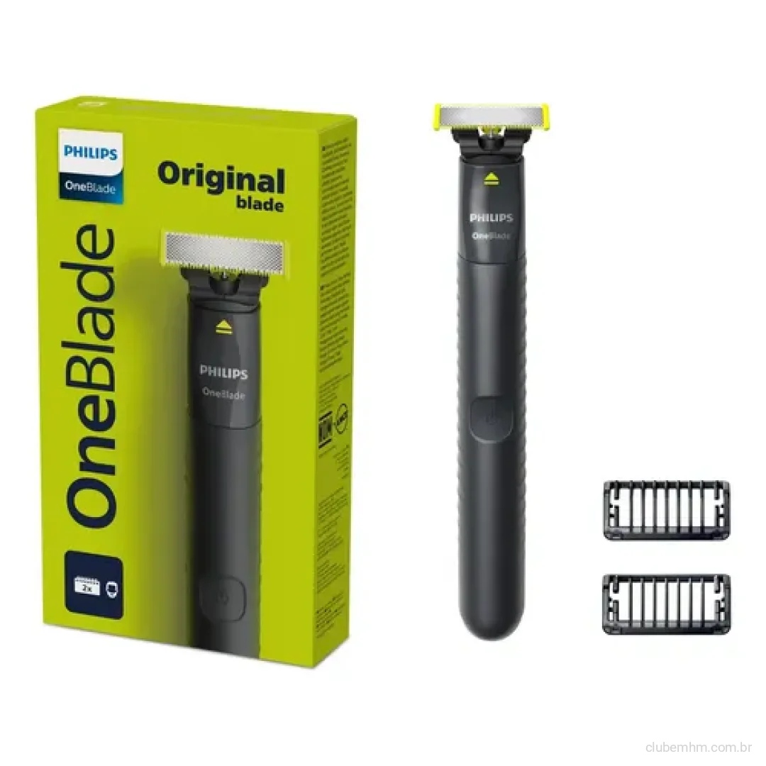 Philips OneBlade QP1424/10 Barbeador e Aparador Elétrico Bivolt