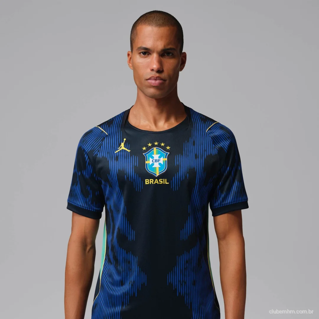 Camisa Brasil Jordan II 2026/27 Torcedor Pro