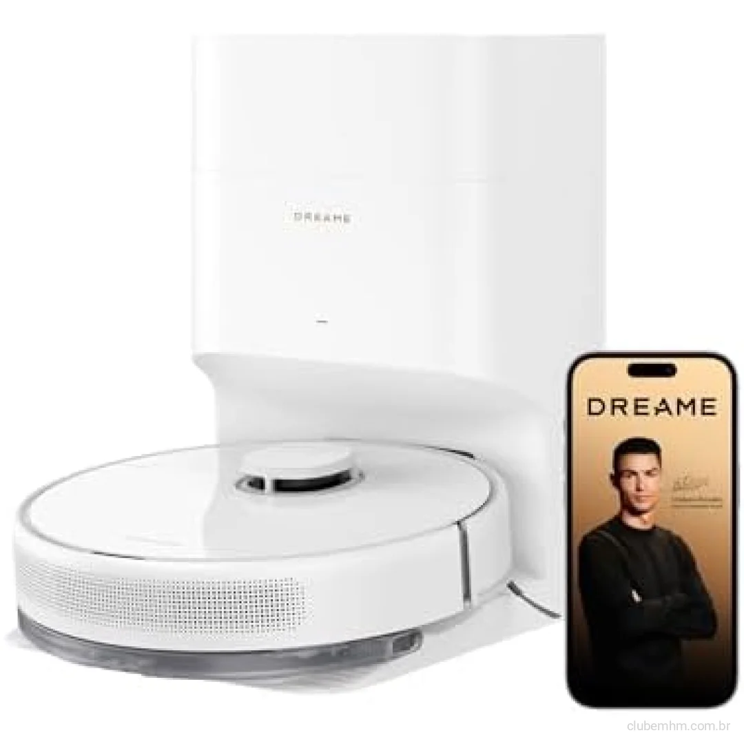 DREAME D15 Plus Robô Aspirador e Passa Pano com Autoesvaziamento