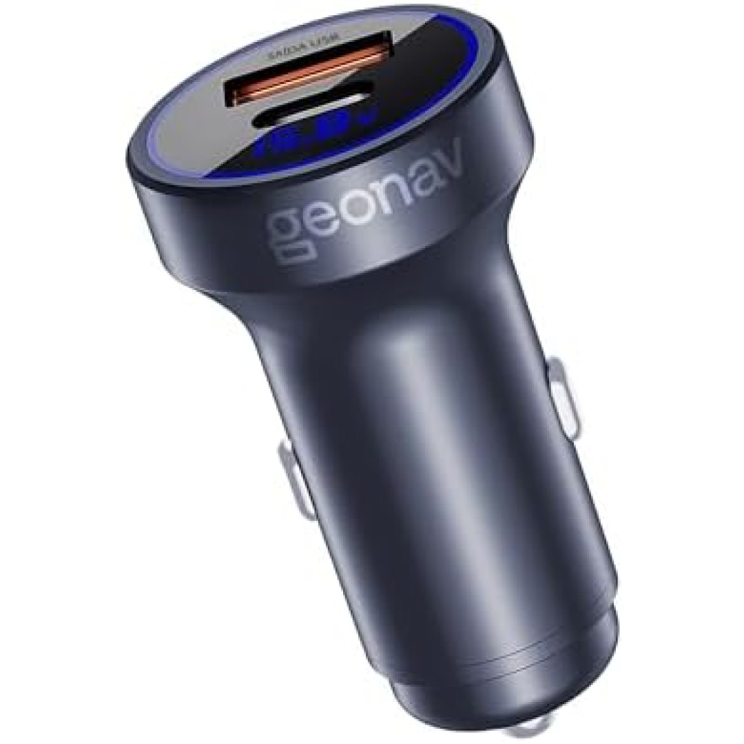 Geonav Carregador Veicular SuperPower Ultrarrápido Duo 38W