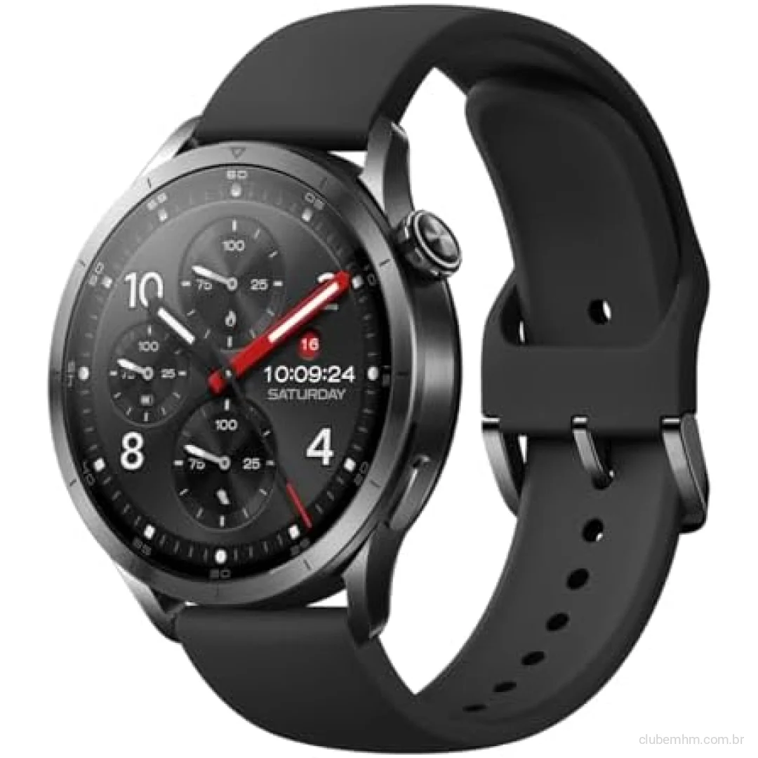 Xiaomi Watch S5 46mm Black | Corpo em Metal, Tela AMOLED, GPS Integrado, Monitoramento de Saúde, Bateria Longa Duração