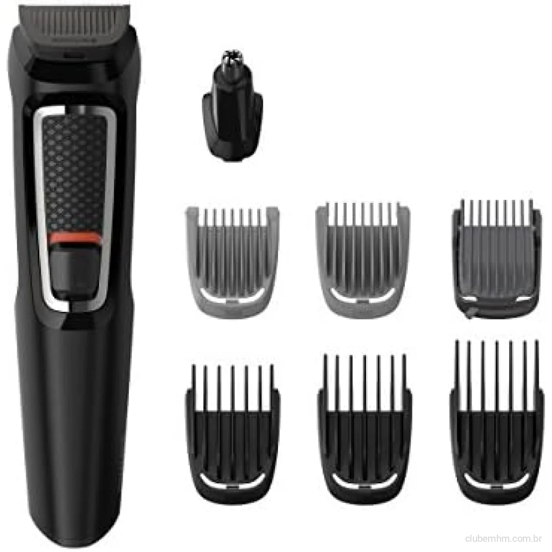 Aparador de Pelos Philips 8 em 1 series 3000, Bivolt - Aparador, Barbeador e Máquina de Cortar Cabelos MG3731/15