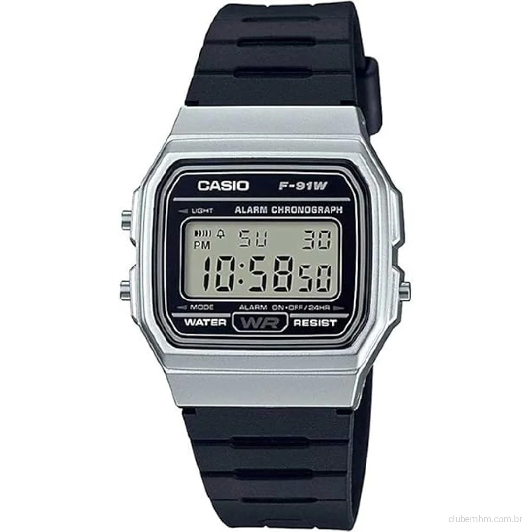 Relógio Casio Masculino F-91WM-7ADF