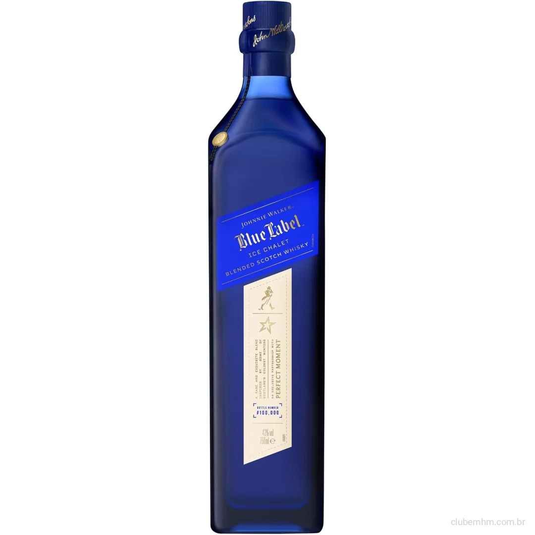 Whisky Johnnie Walker Blue Ice Chalet 750ml