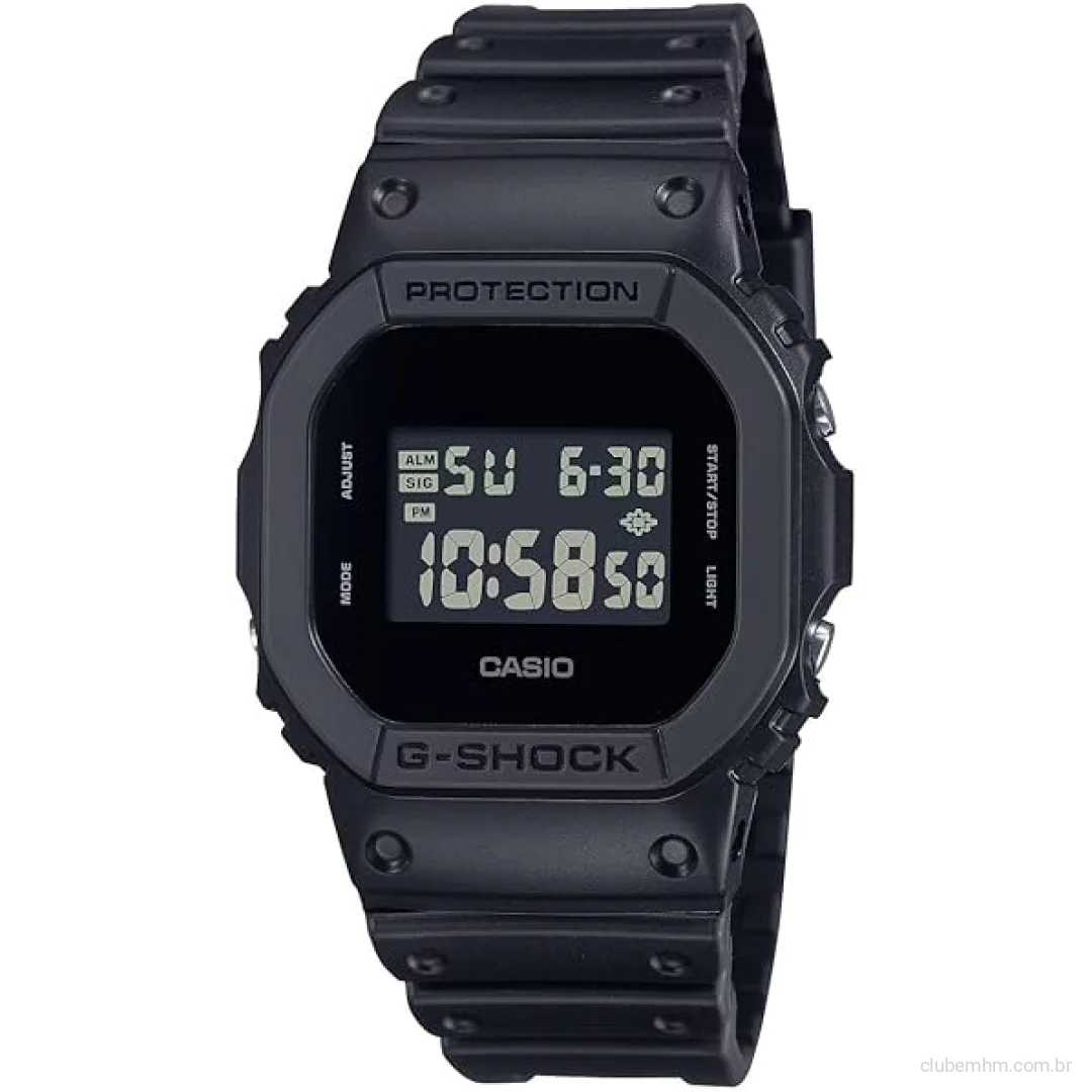 Relógio de Pulso Masculino Casio G-Shock Digital Light LED DW5600UBB1DR