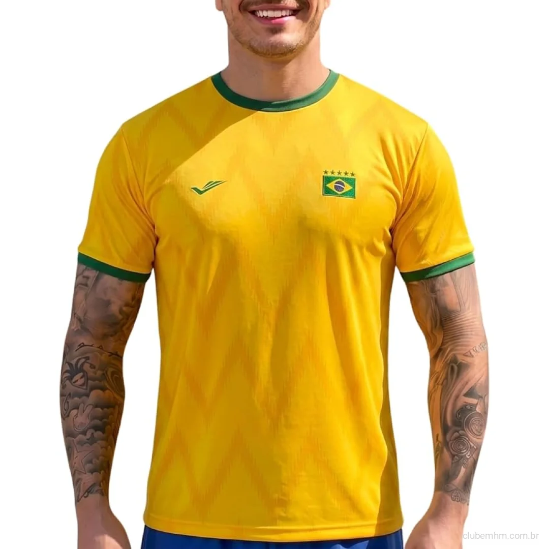 Camisa Torcedor Seleção Brasileira Copa 2026 Elite Dry Fit